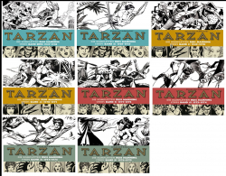 Tarzan Strips Set von Russ Manning