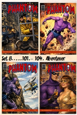 Phantom 101.-104. Abenteuer (ECR Verlag)