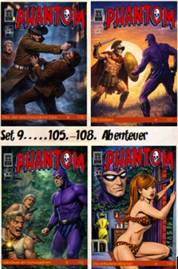 Phantom 105.-108. Abenteuer (ECR Verlag)