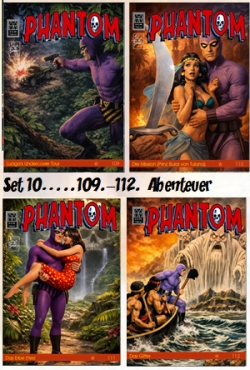 Phantom 109.-112. Abenteuer (ECR Verlag)